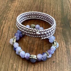 Amethyst Stone Bracelet Healing